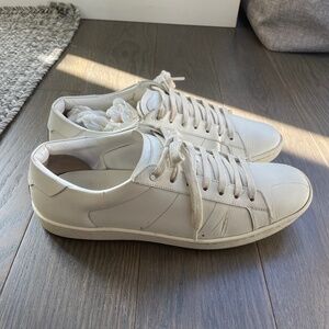 スニーカー Saint Laurent  Sneakers Men Leather White/Silver Saint Laurent Sneakers Men Leather White/Silver | B-Exit – B